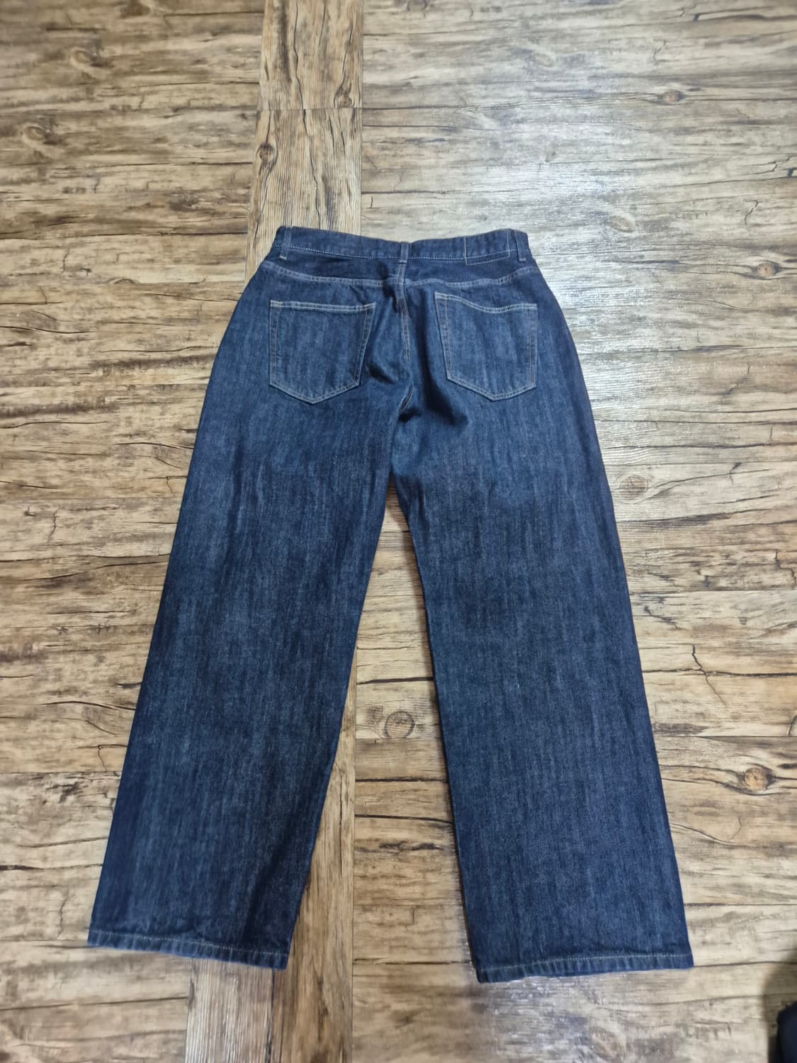 에스피오나지 와이드 인디고 생지 데님 상품이미지3