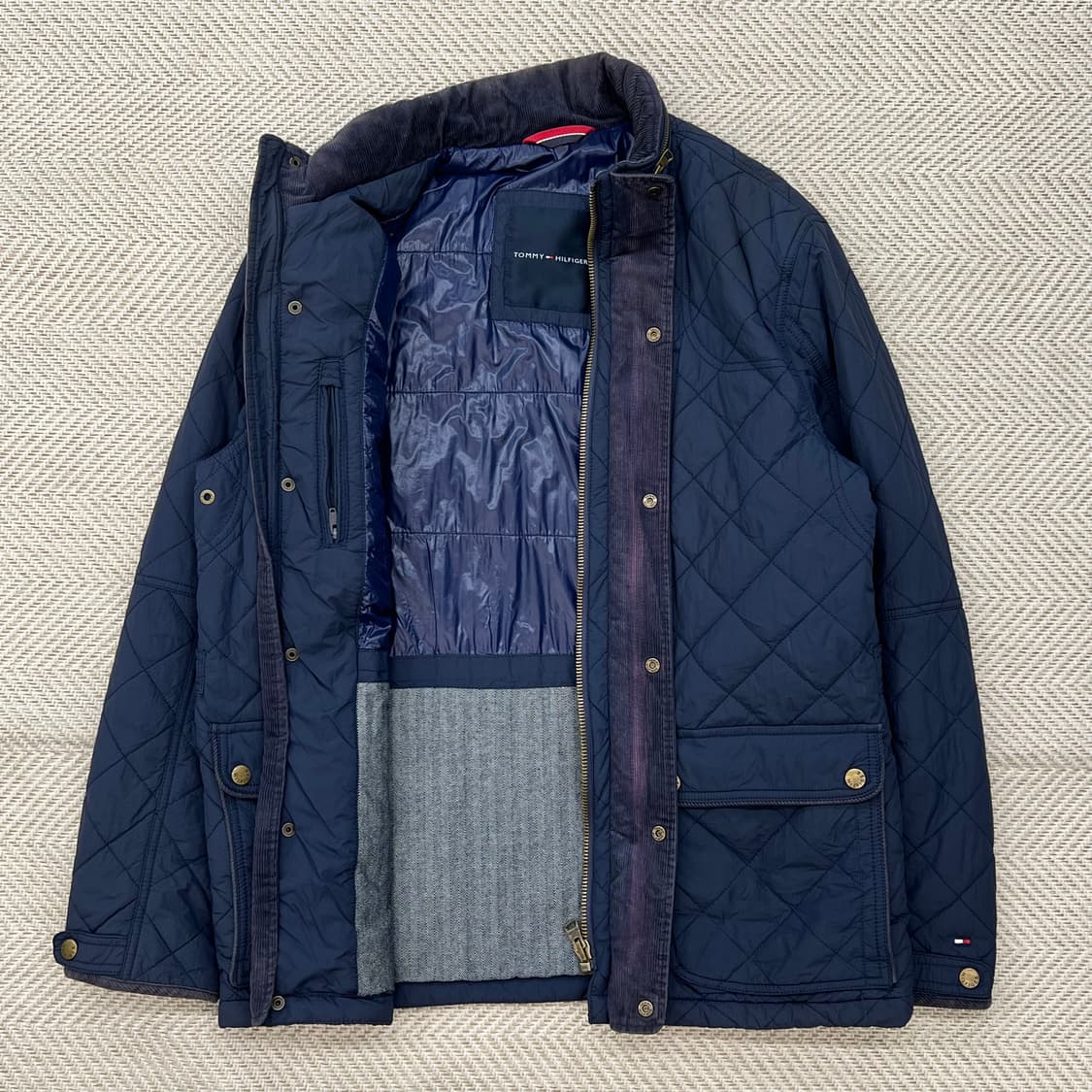 타미힐피거 퀄팅 워크 자켓 r2819 상품이미지5