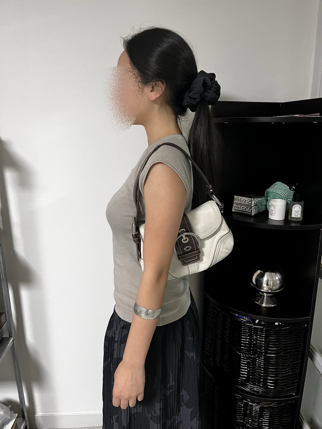 코치 COACH vintage white buckle bag 상품이미지2