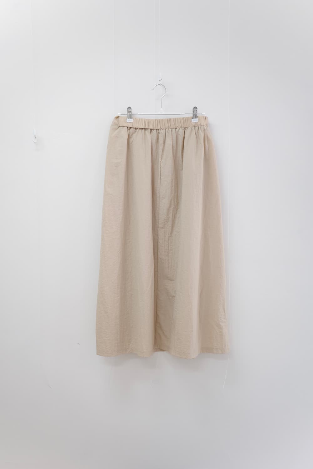 beige banding long Skirt 상품이미지1
