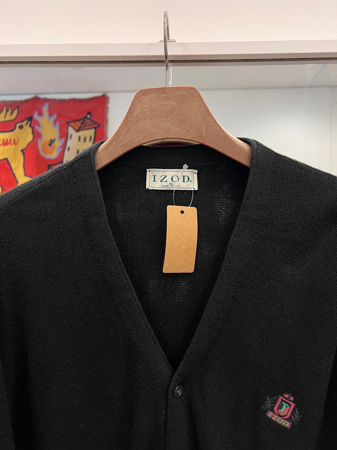 90s Izod 아이조드 가디건 (made in USA) 상품이미지3