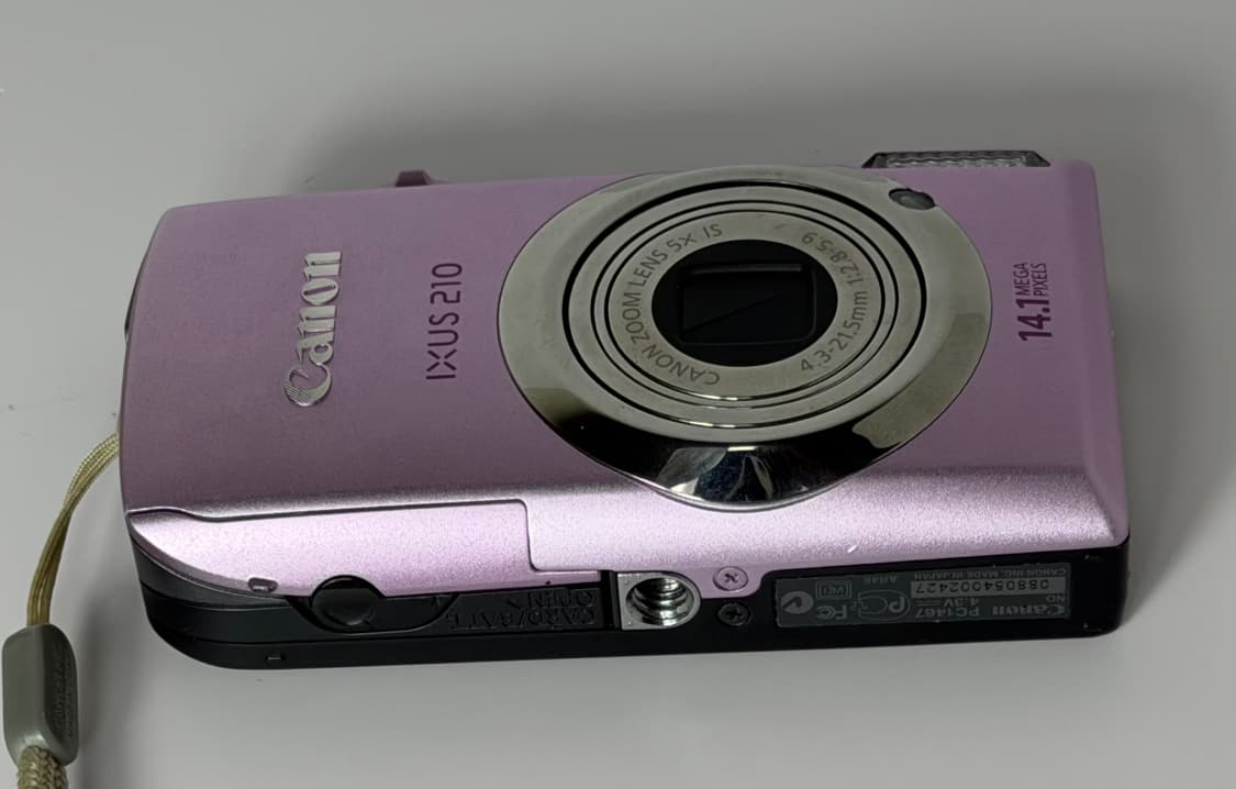 캐논 익서스210 핑크 디카 상품이미지3