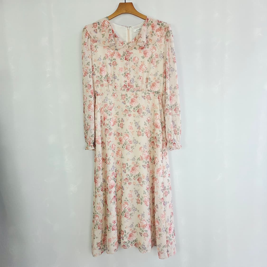 [ROEM] 로엠 플라워 쉬폰 롱원피스 여성 S 상품이미지1