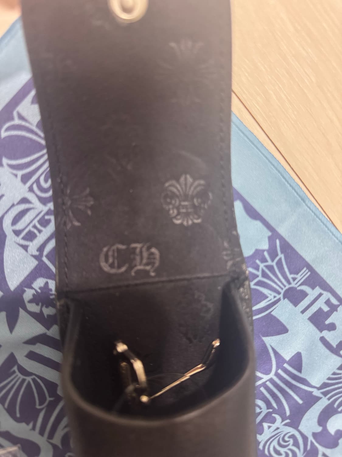 (신세계 본점 구매, 실착3회 풀박스)크롬하츠 티타늄 무테 안경 상품이미지8