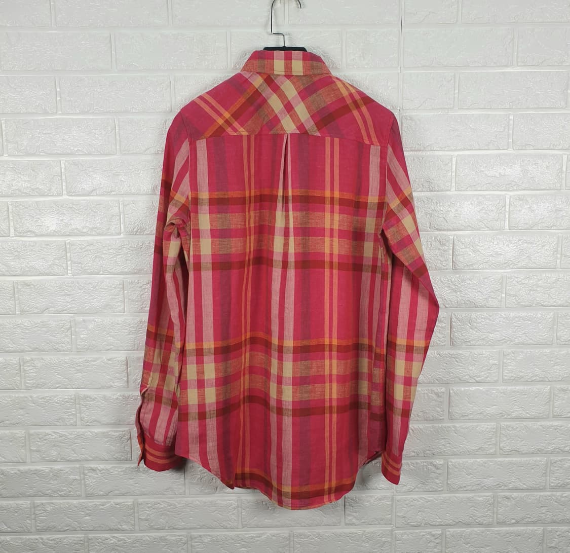 [90]빈폴 린넨 체크 셔츠 상품이미지3