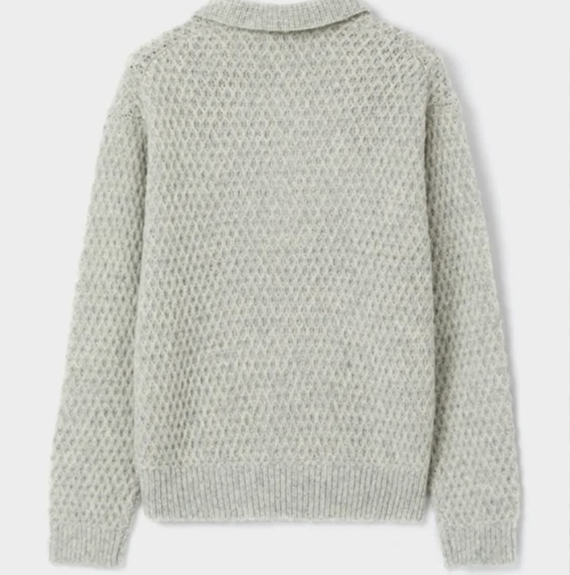 (새상품) 르마드 아란울 pk니트 그레이 3사이즈 상품이미지5