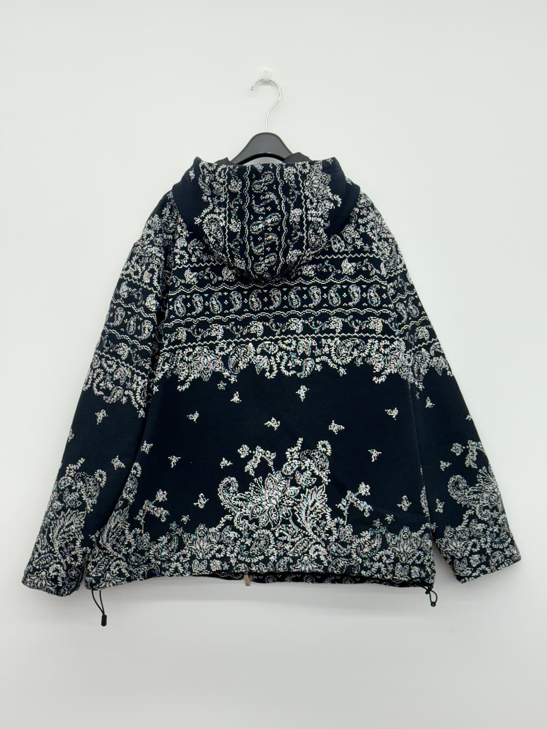 [XL] Kith 키스 101 브레이든 태피스트리 풀 집 후디 블랙 상품이미지6