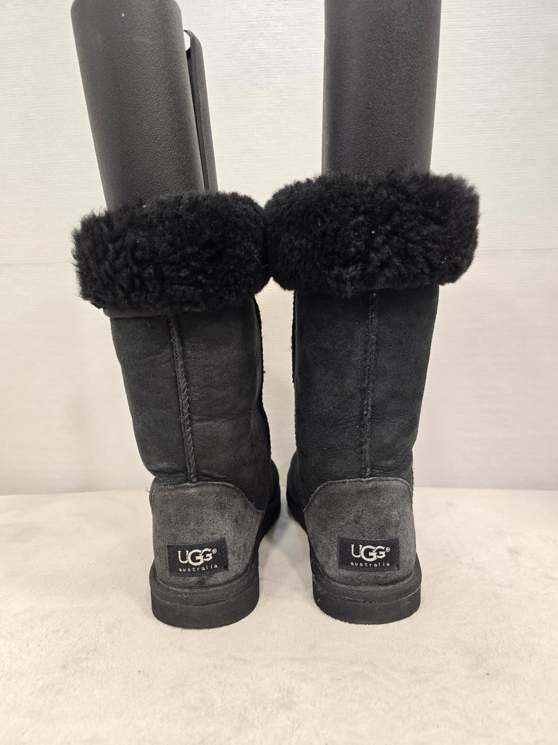 UGG 블랙 털 어그 부츠 230 상품이미지4