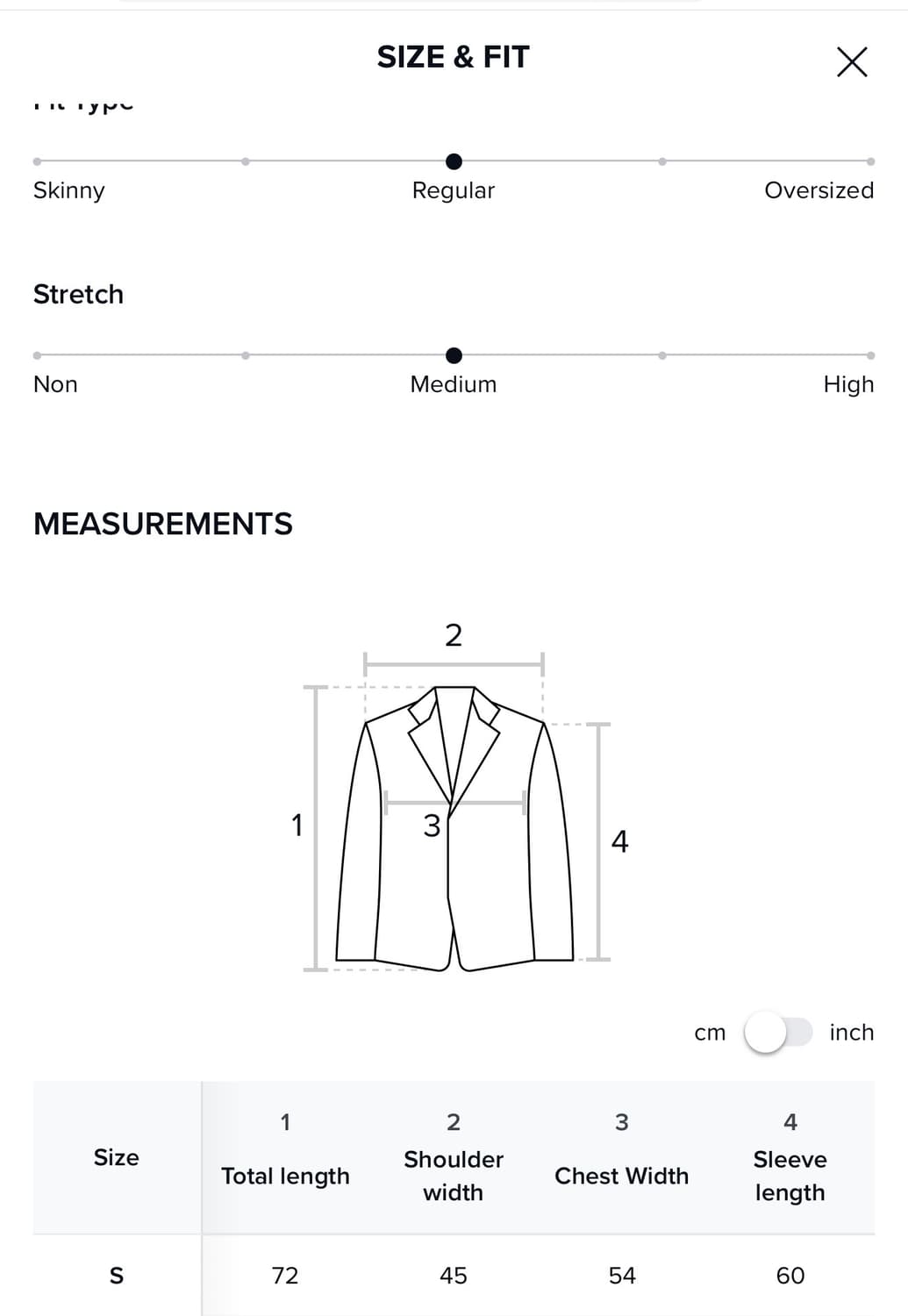 벨리에 3117 자켓 차콜 그레이 (울 100%) - S사이즈 상품이미지10
