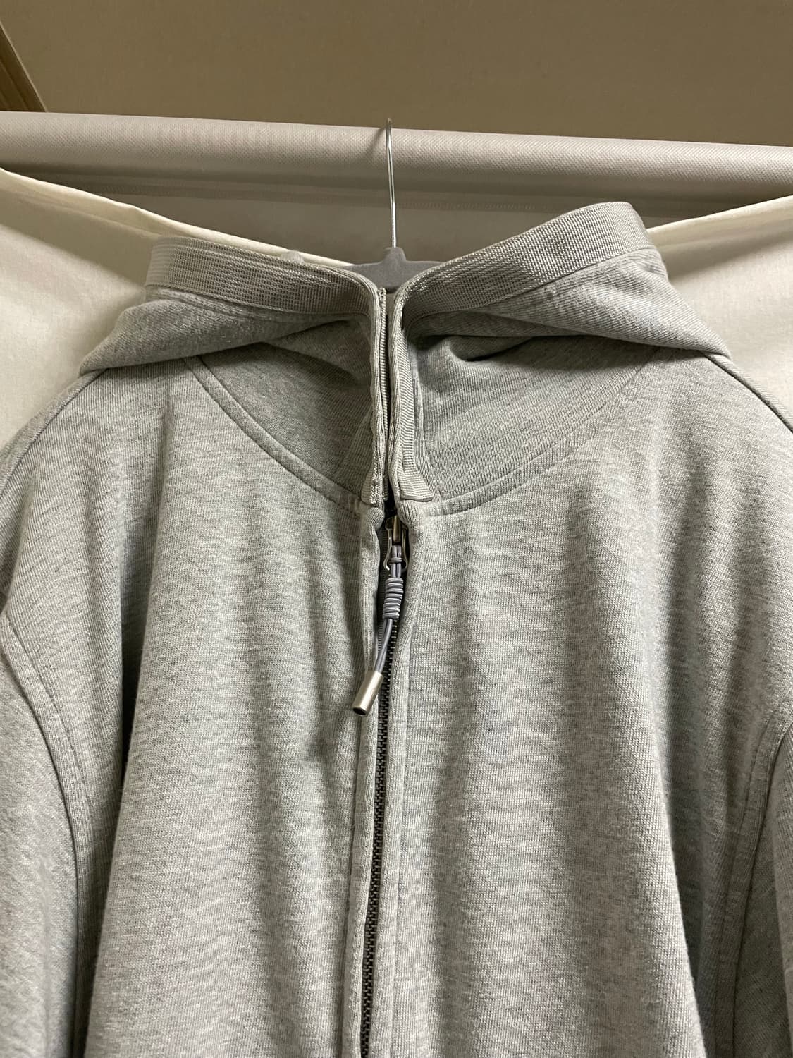 [F] haea 헤아 후드집업 그레이 상품이미지2