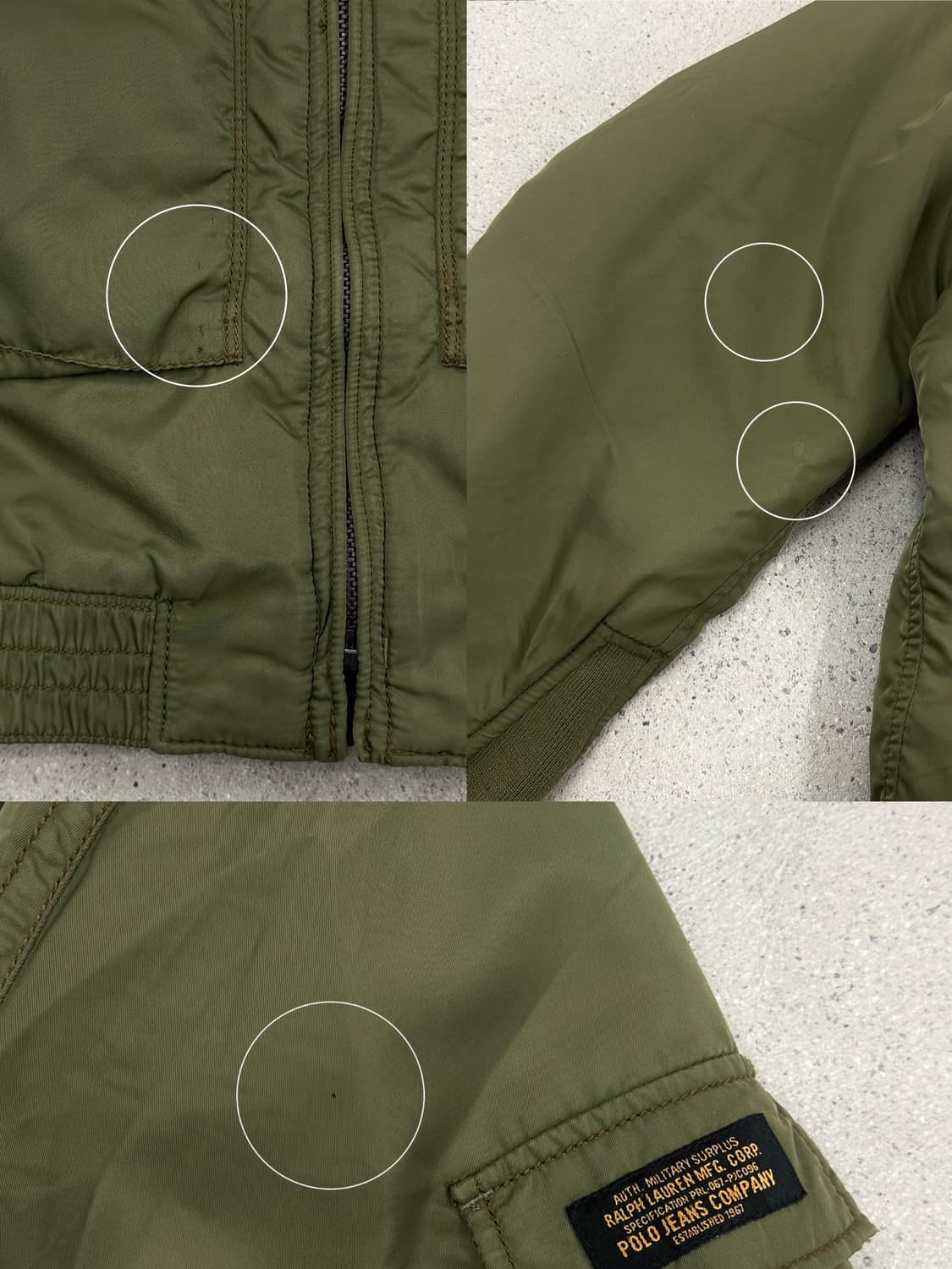 폴로진스컴퍼니 G-8 플라이트 봄버 자켓 상품이미지9