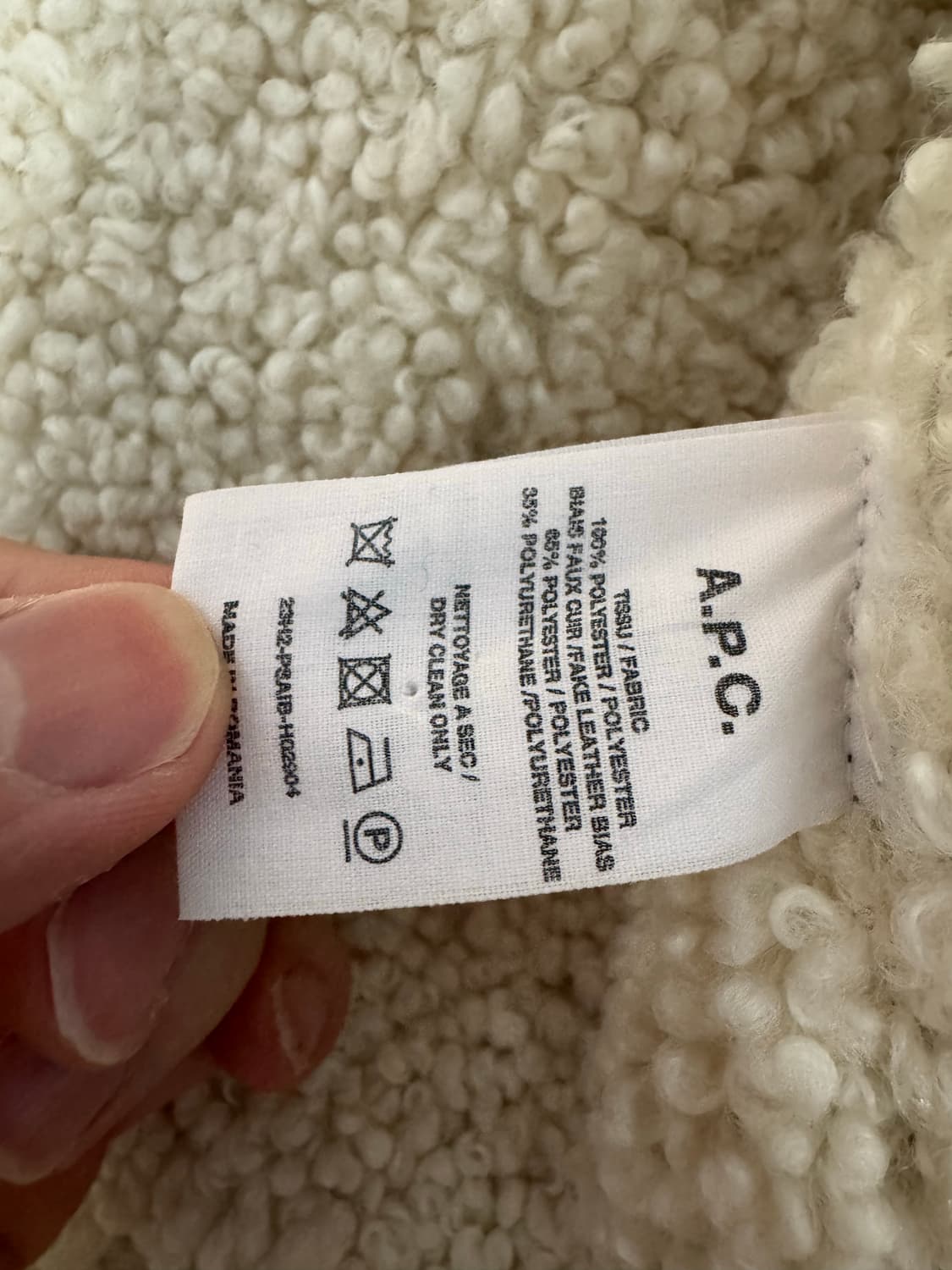 Apc 무스탕  상품이미지3