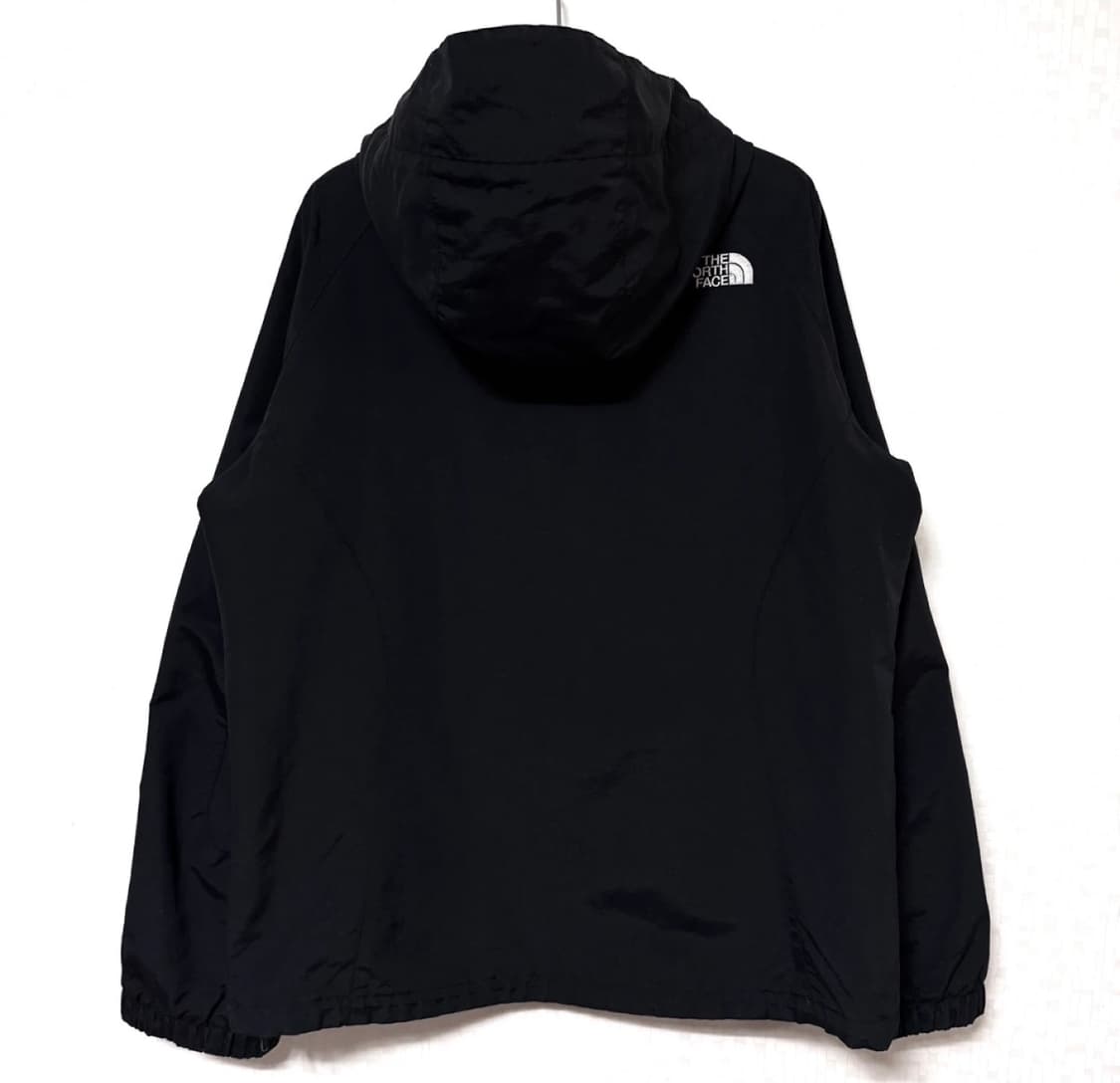 🖤노스페이스 스몰로고 블랙 후드 바람막이 우븐 자켓🖤 상품이미지2