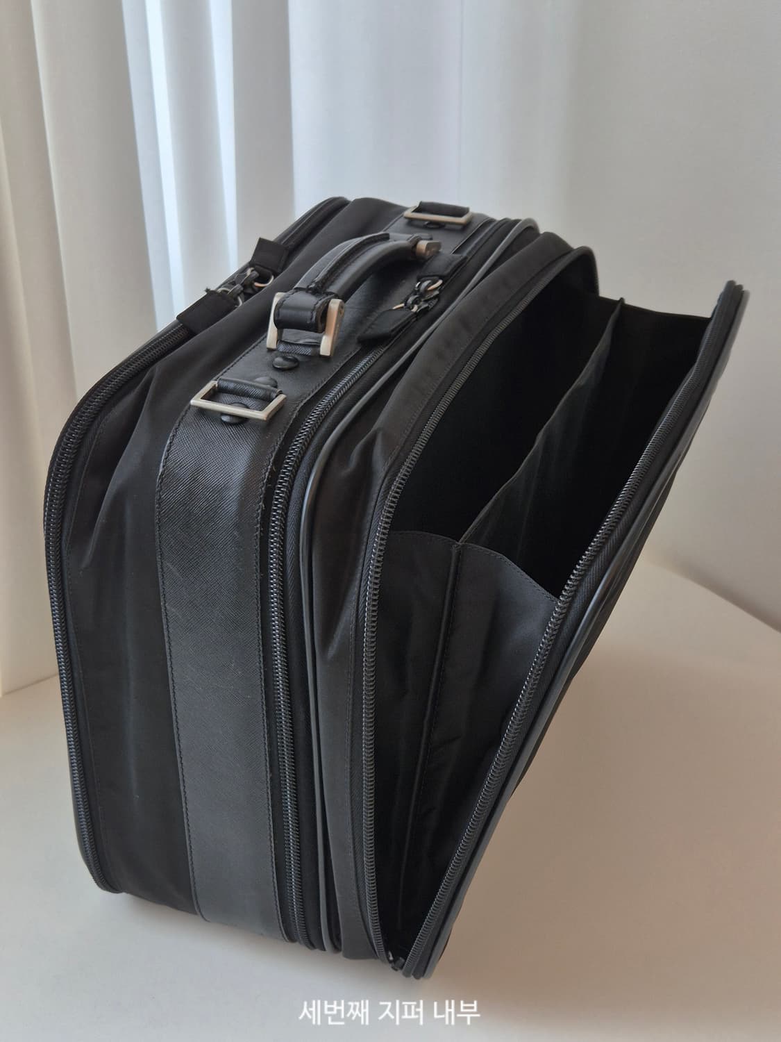 [정품] 프라다 나일론 3단 서류가방 브리프케이스 상품이미지9