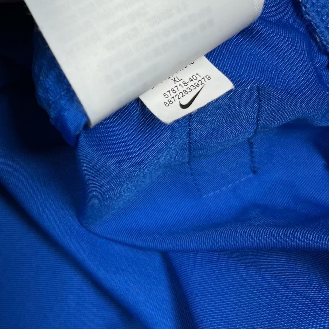 나이키 블루컬러 국가대표로고 폴리쉘 바람막이 상품이미지6