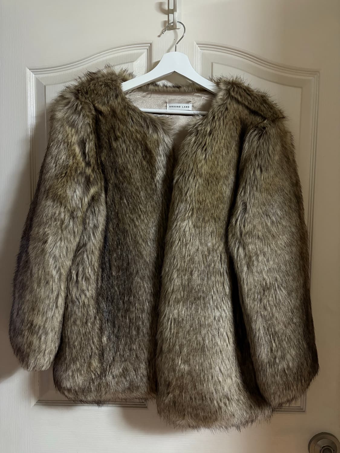 브라운 퍼 자켓  상품이미지1