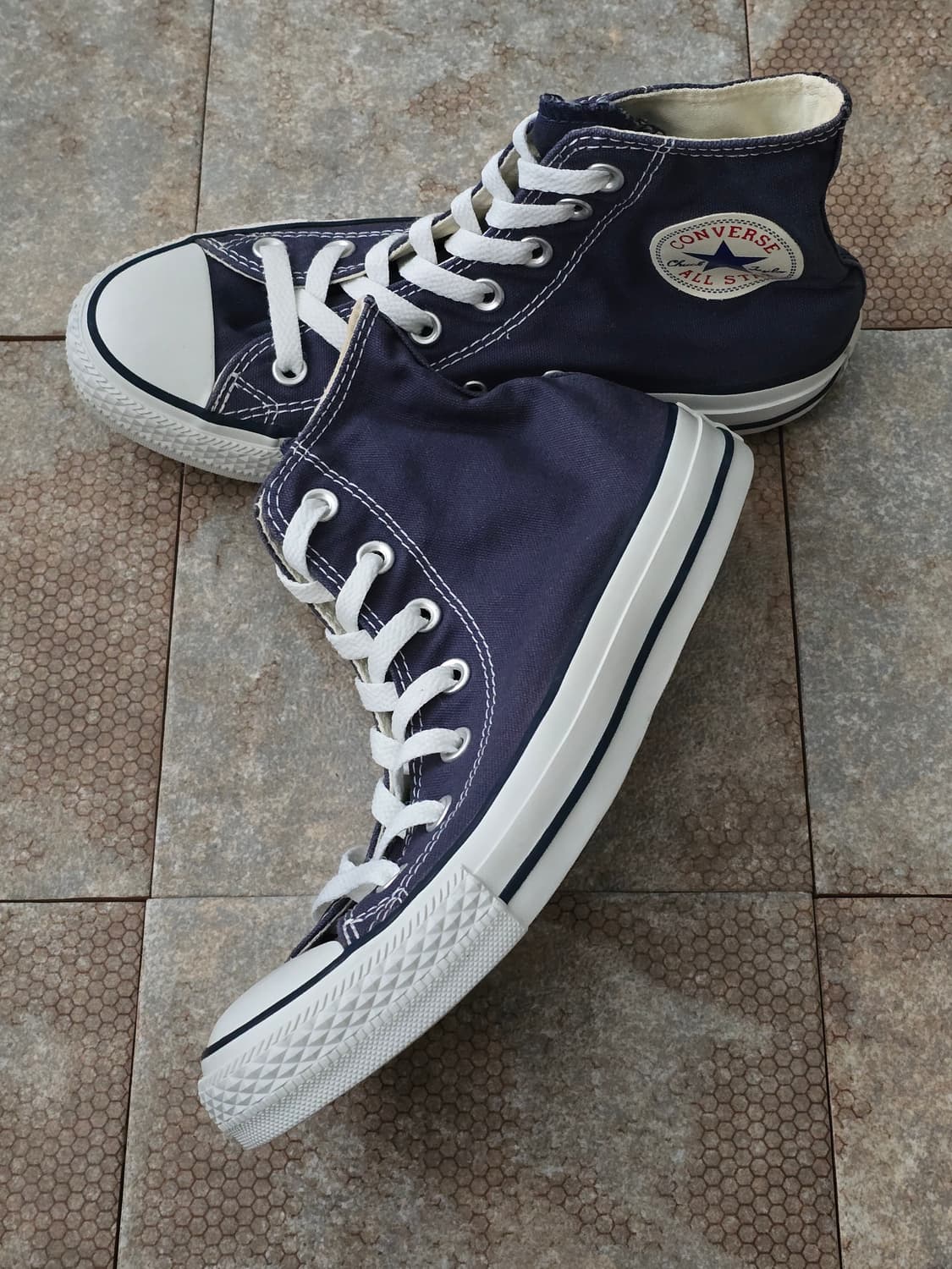 (240)컨버스 척테일러 올스타 하이 네이비  상품이미지3