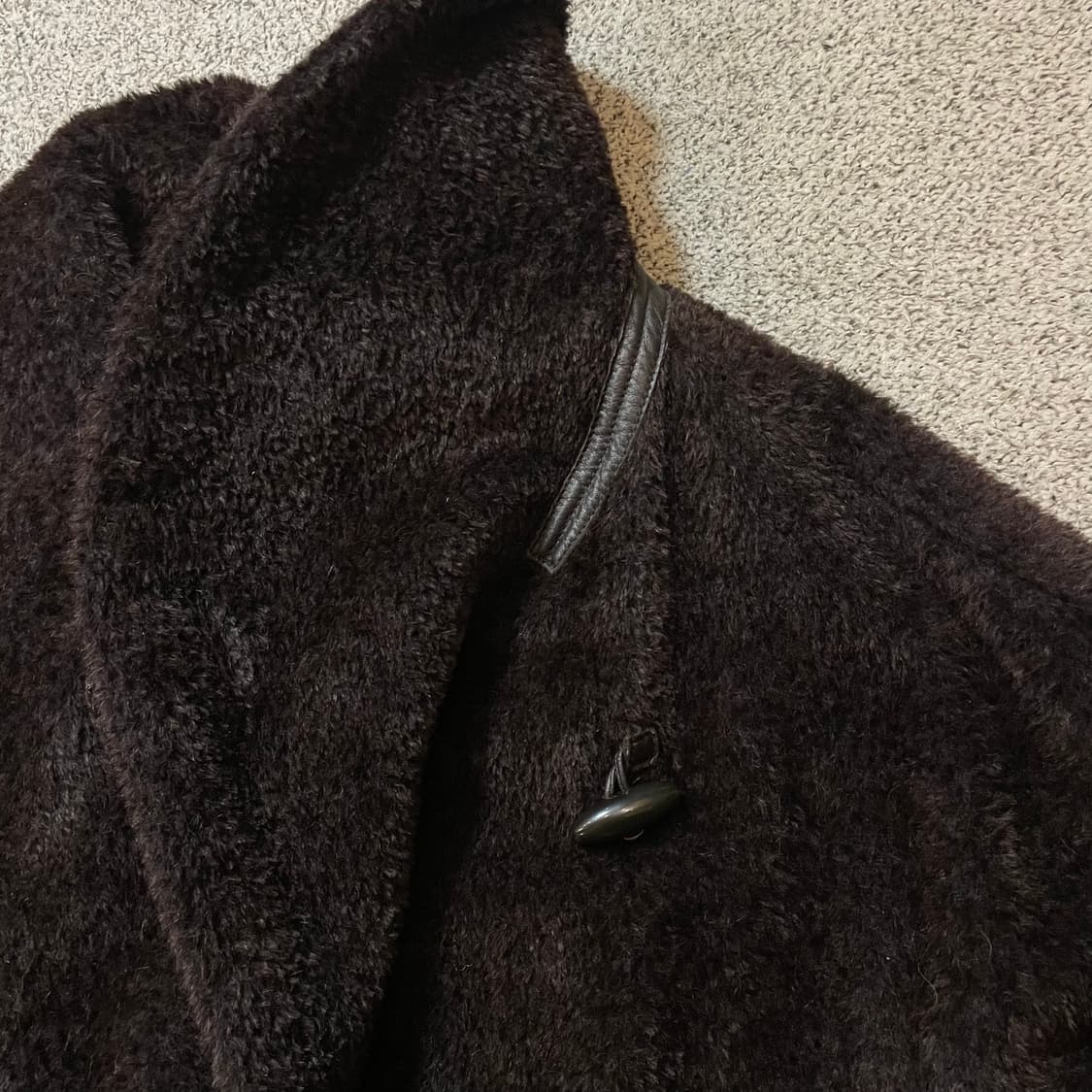 막스마라 알파카 시어링 코트 상품이미지5