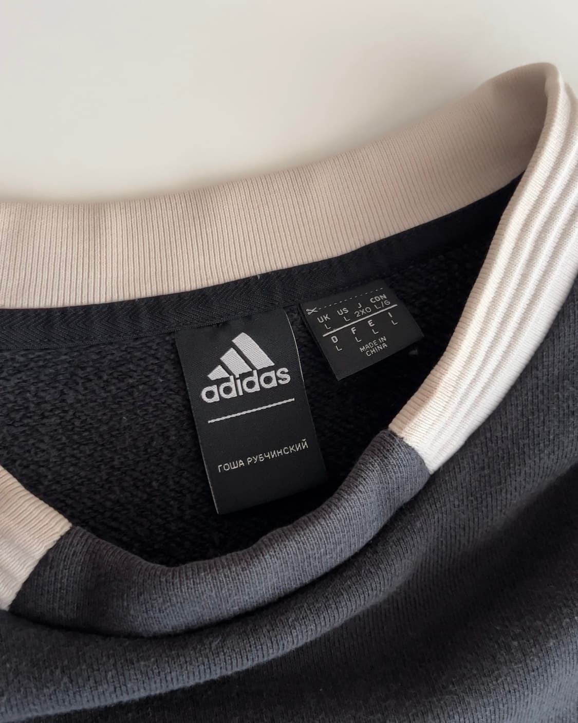 아디다스 x 고샤 루브친스키 오버핏 맨투맨 L 상품이미지5