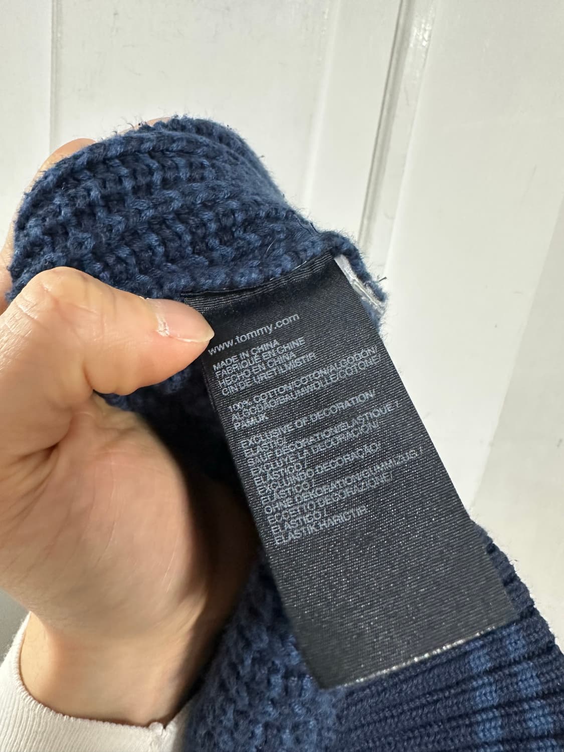 타미힐피거 니트 가디건 상품이미지4