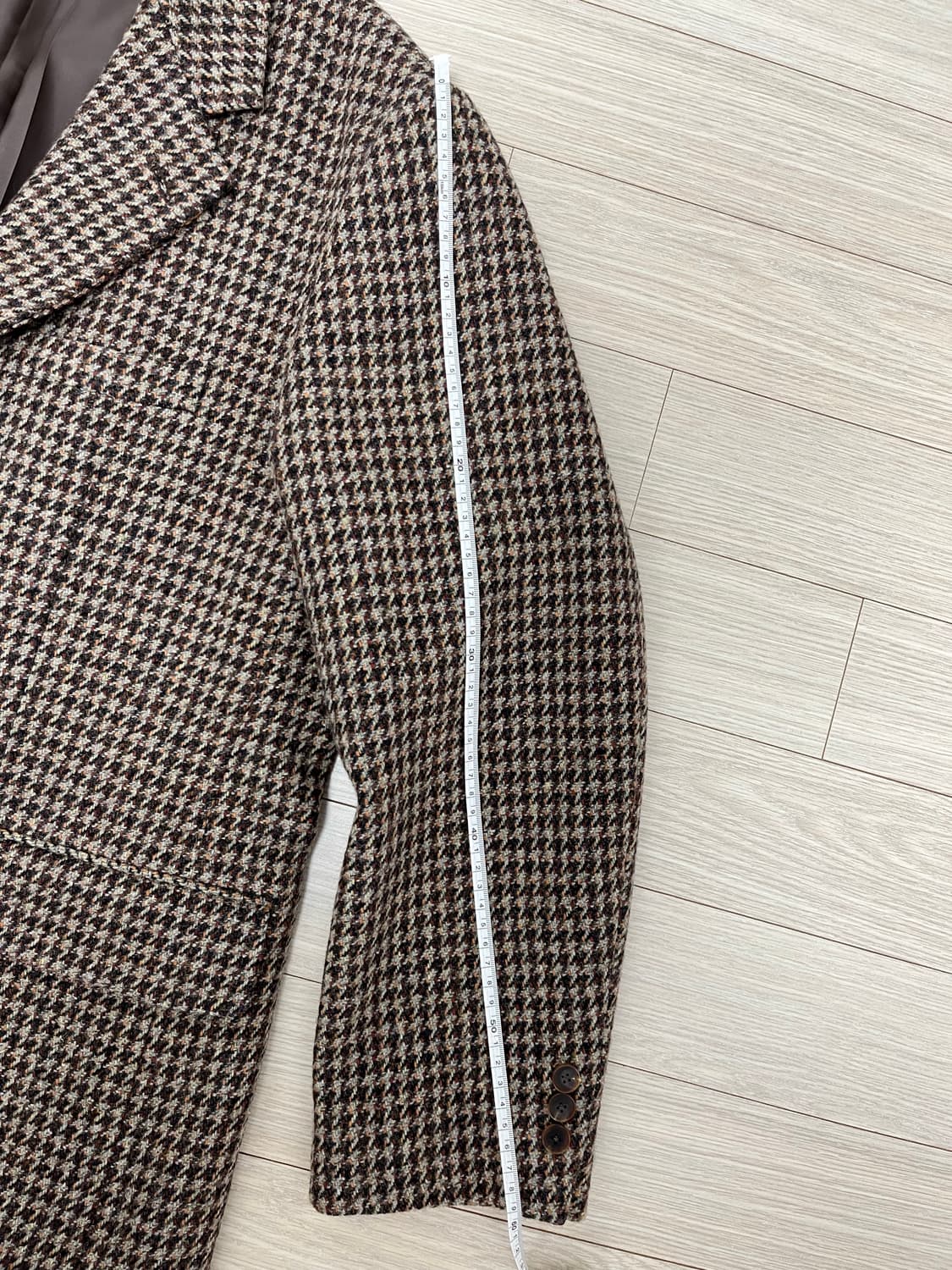 [5]AURALEE 하운드투스 체크 블레이저 상품이미지3