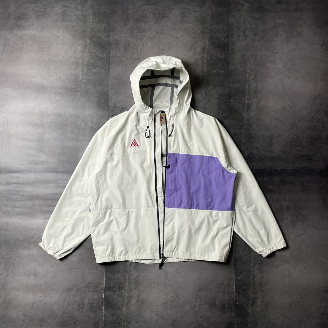 NIKE ACG 빈티지 컬러블록 후드 윈드 브레이커 A00757 상품이미지1