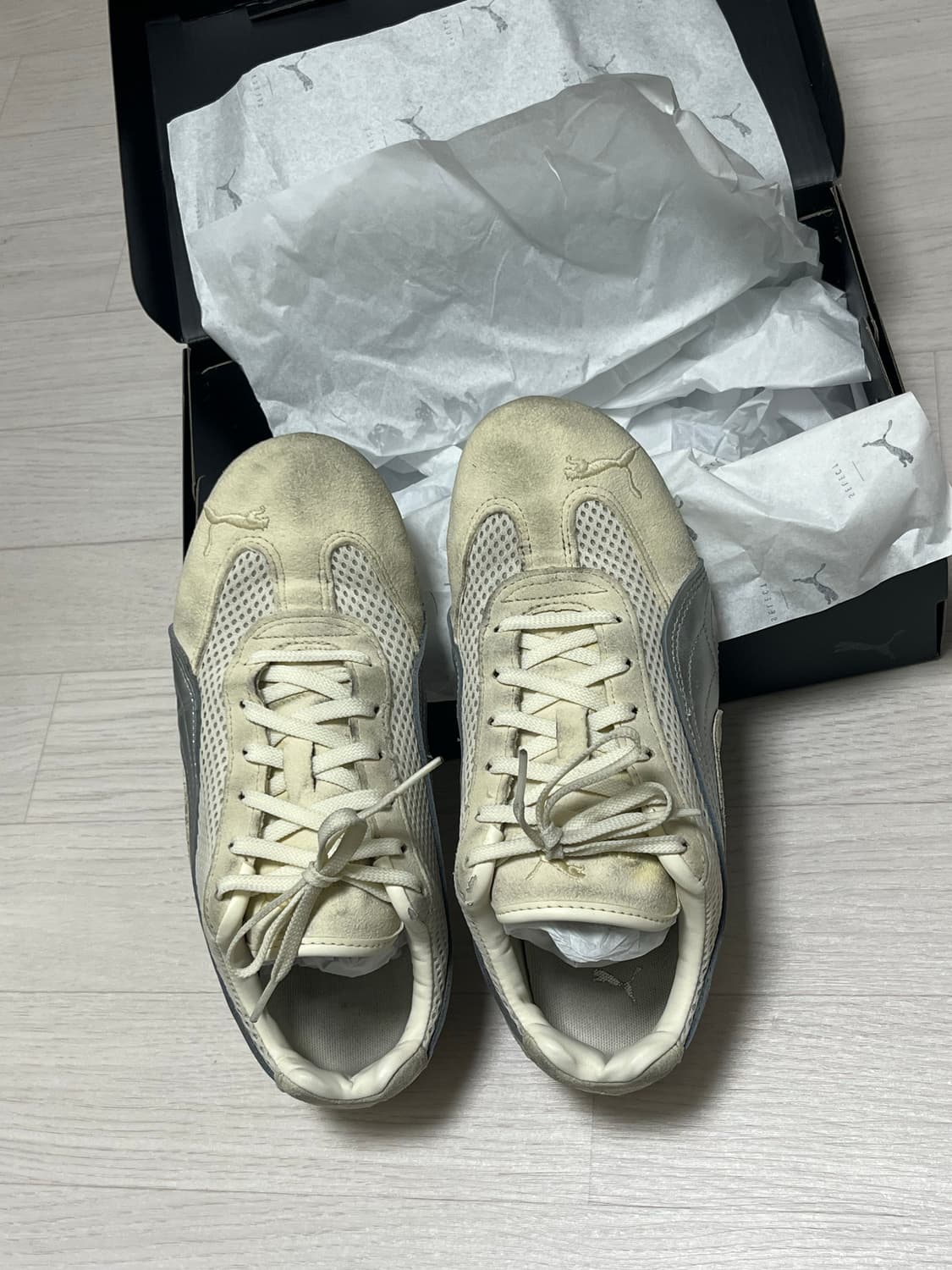 푸마 스피드캣 프리미엄 아이보리 245 상품이미지4