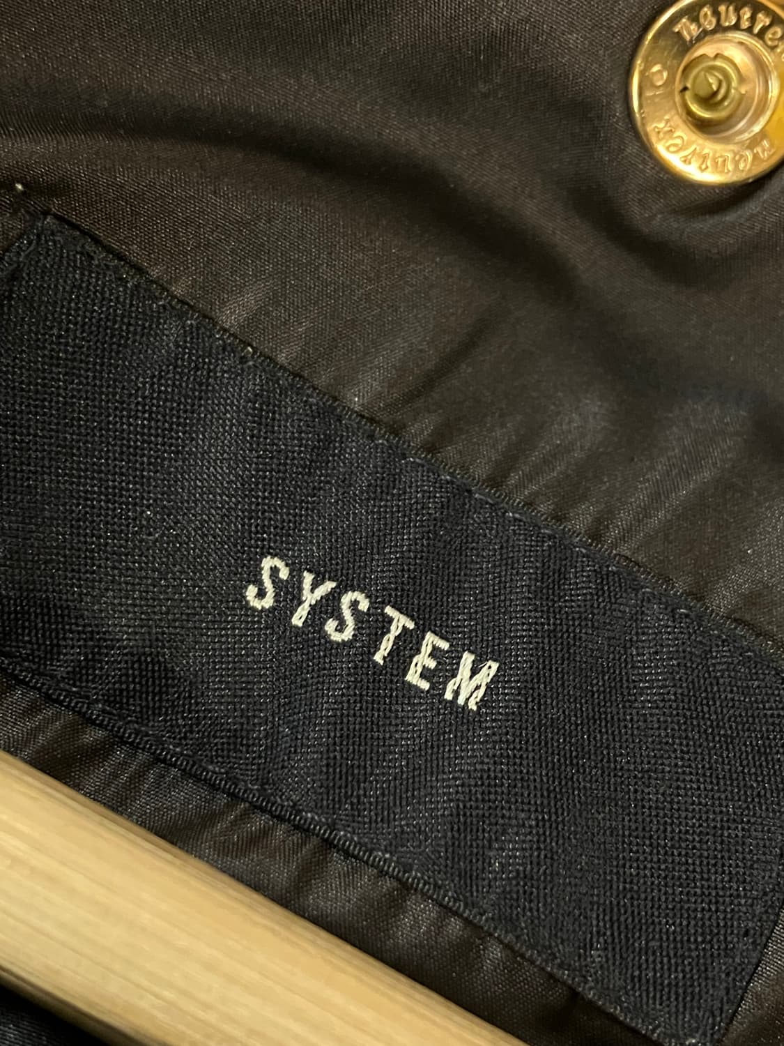 시스템 패딩 조끼 블랙 #csz2004 상품이미지3