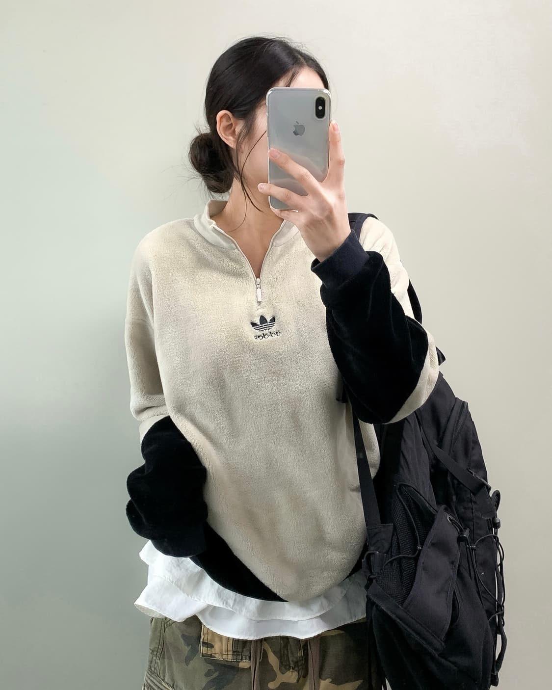 아디다스 반집업 후리스 상품이미지2