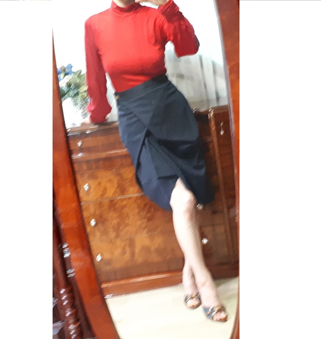 새상 프랑스 모르간 로맨틱 나팔소매 모달 셔츠  상품이미지3