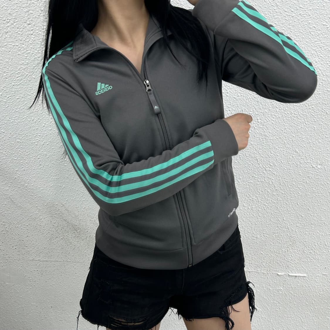 아디다스 민트라인 그레이 트랙탑 90 상품이미지1