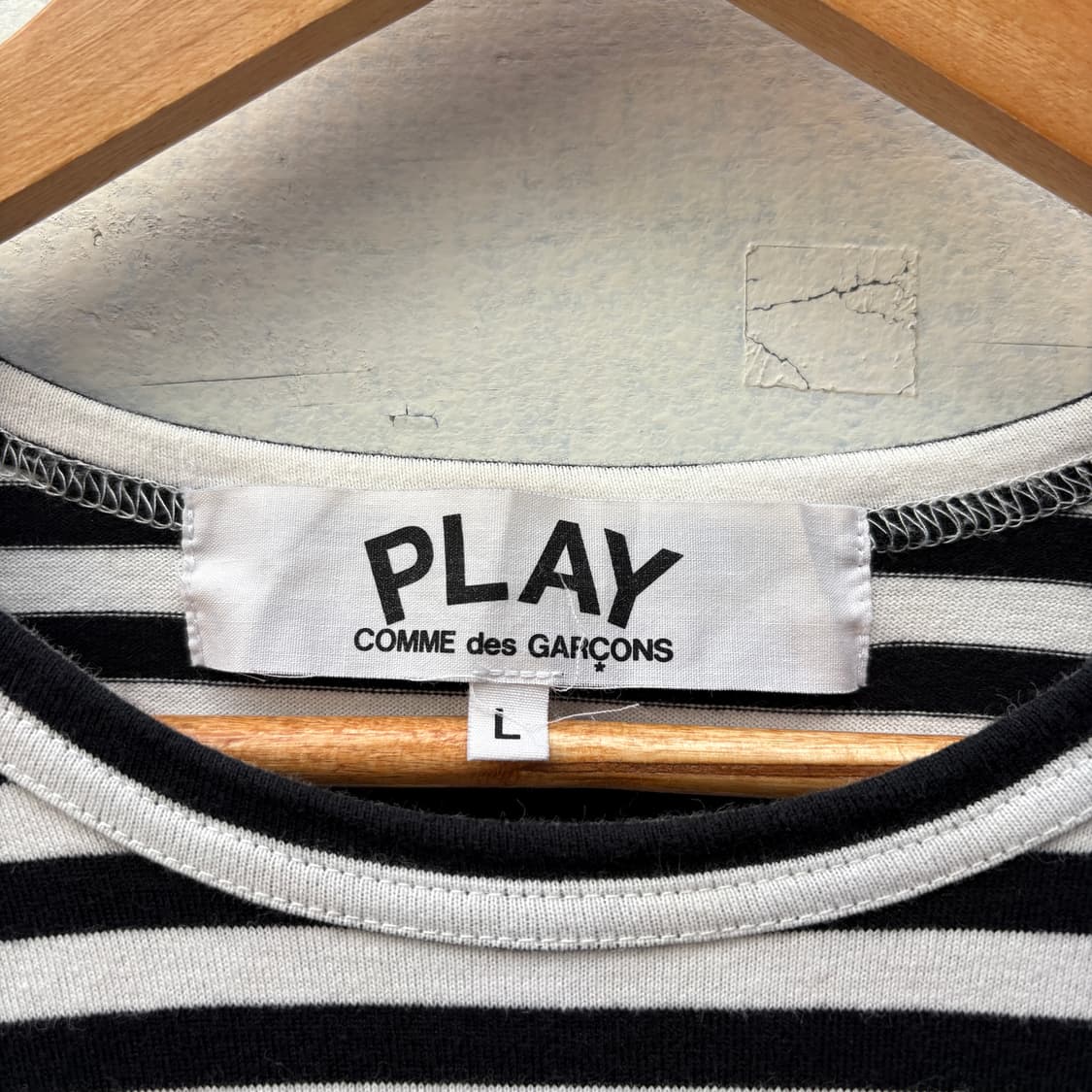 Comme des Garcons 꼼데가르송 스트라이프 롱슬리브 티셔츠 상품이미지9