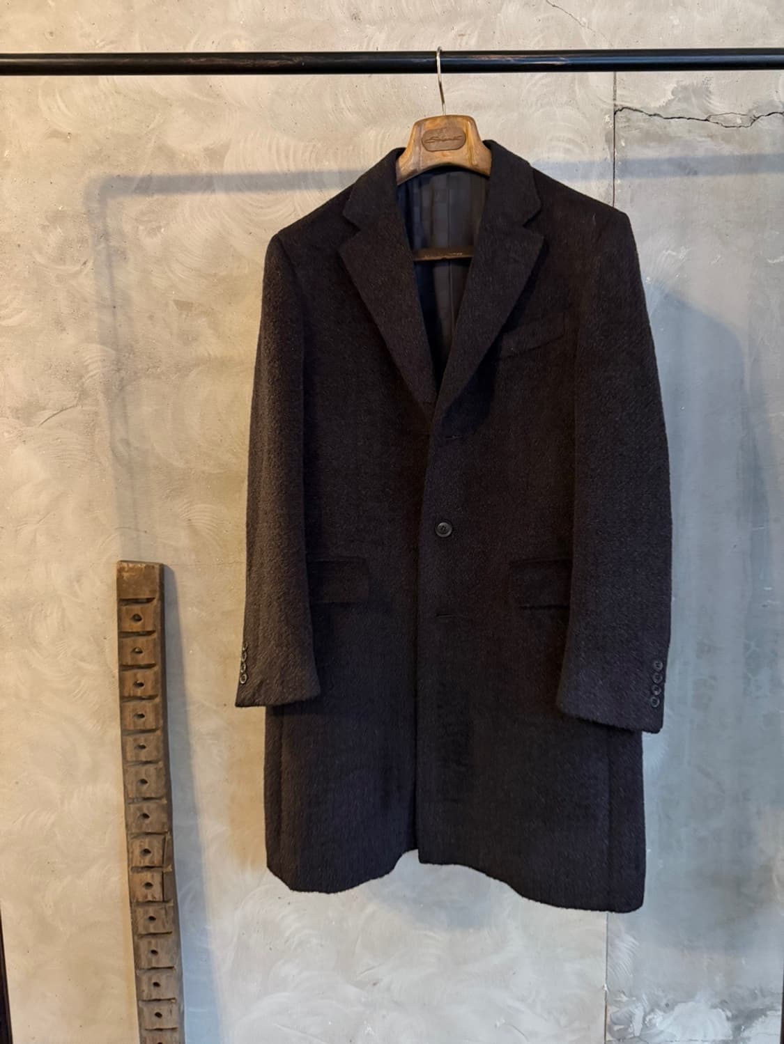 알베로 알파카 체스터필드 코트 100 상품이미지1