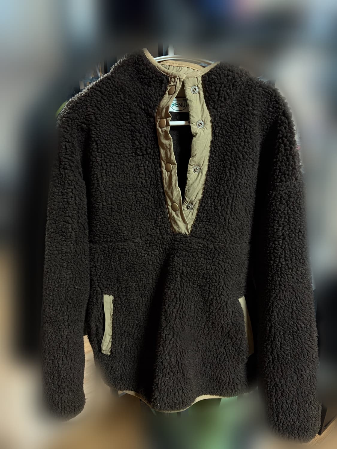 뽀글이 반집업 상품이미지1