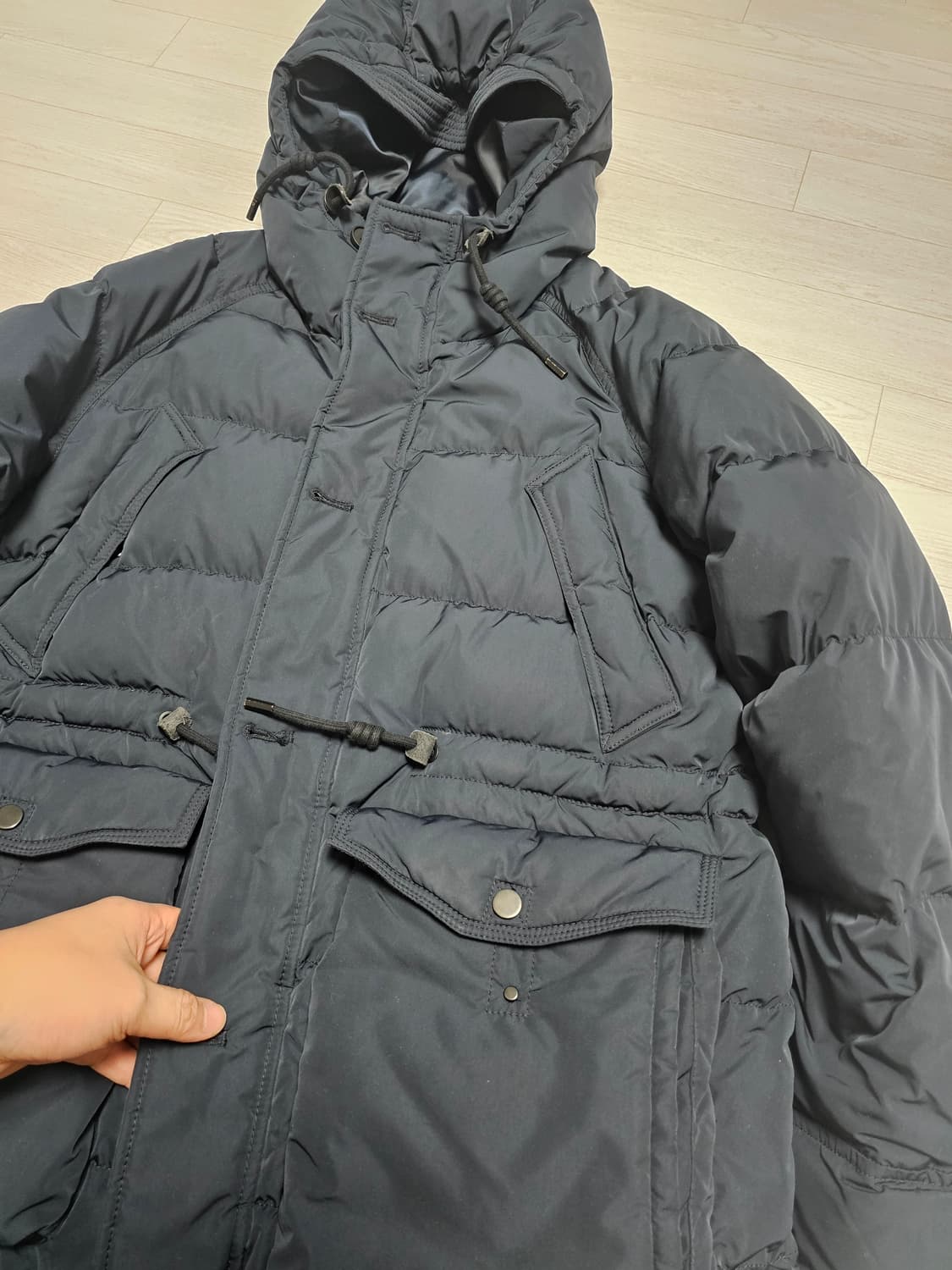 피렌하이트 지이크 카라코람 다운자켓 100 네이비 상품이미지2