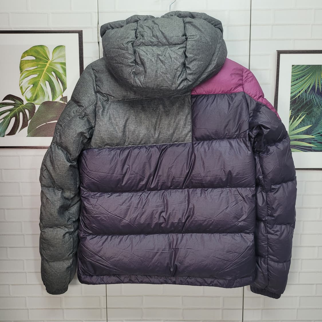 코오롱스포츠 700필파워 구스다운 양면 후드 패딩 자켓 90사이즈 상품이미지4