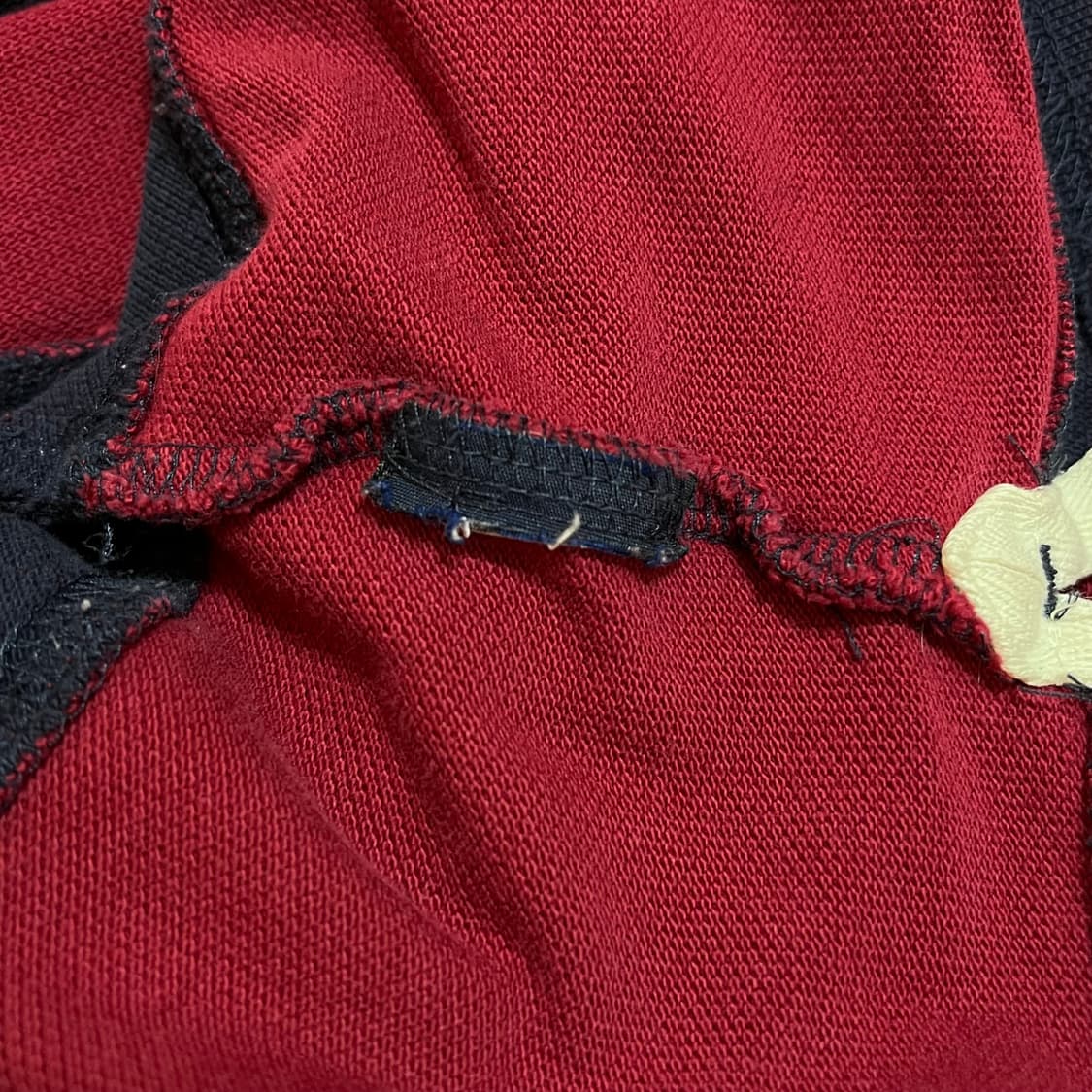 [정품] 타미 네이비 레드 럭비티 [ XL ] 상품이미지5