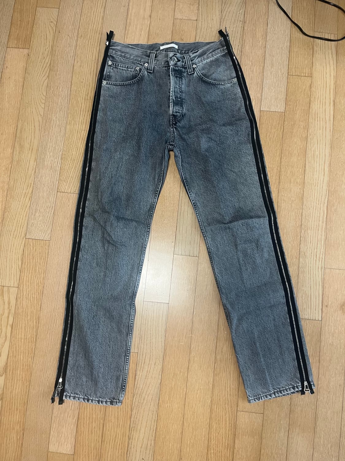 헬무트랭 지퍼데님팬츠 상품이미지1