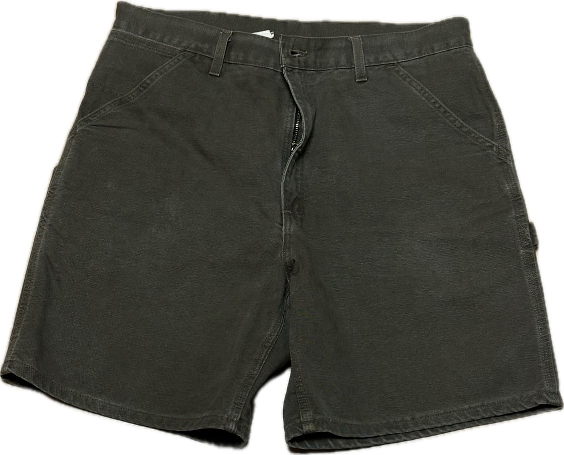 90s, 00s 칼하트 반바지 쇼츠 DKB 다크브라운 B25 상품이미지1