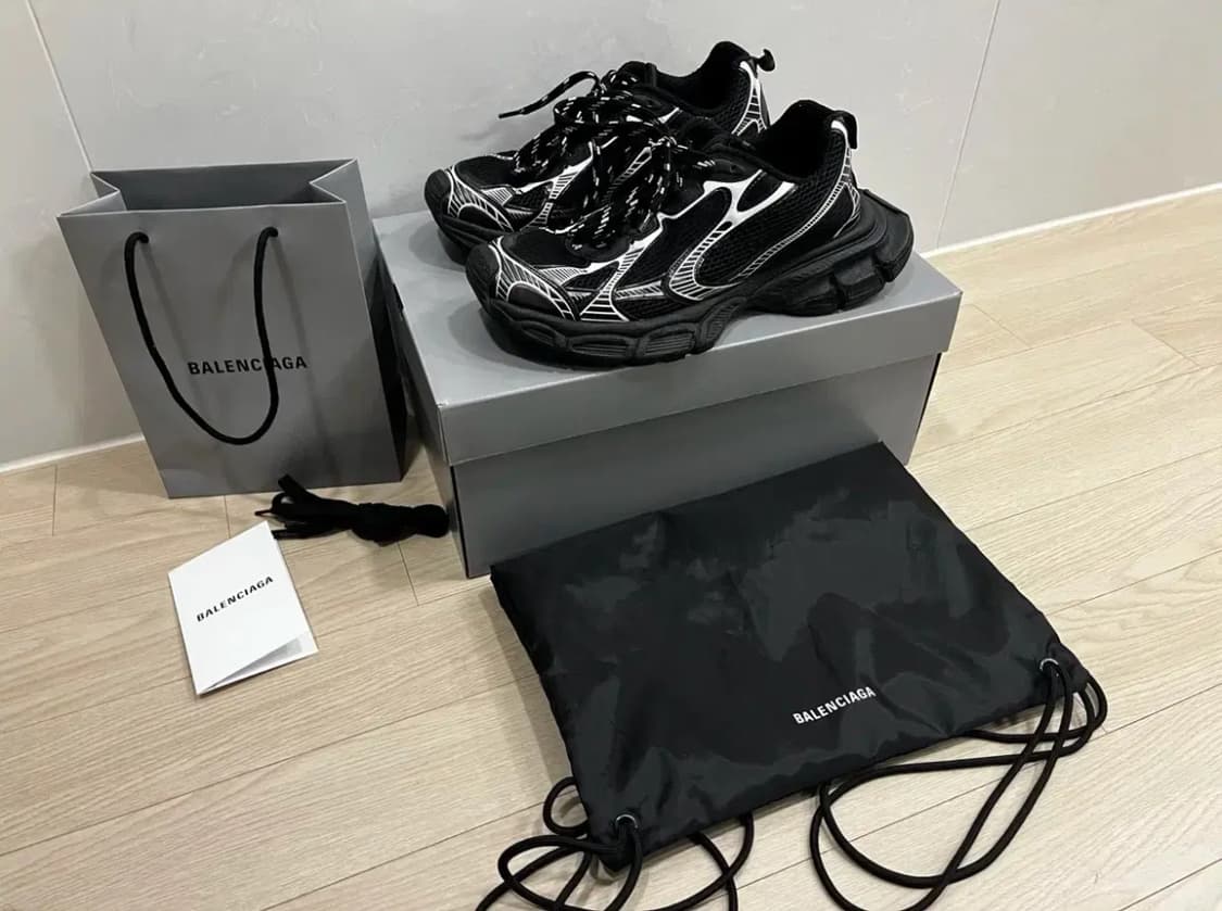 [44] 발렌시아가 3XL 블랙화이트 상품이미지1