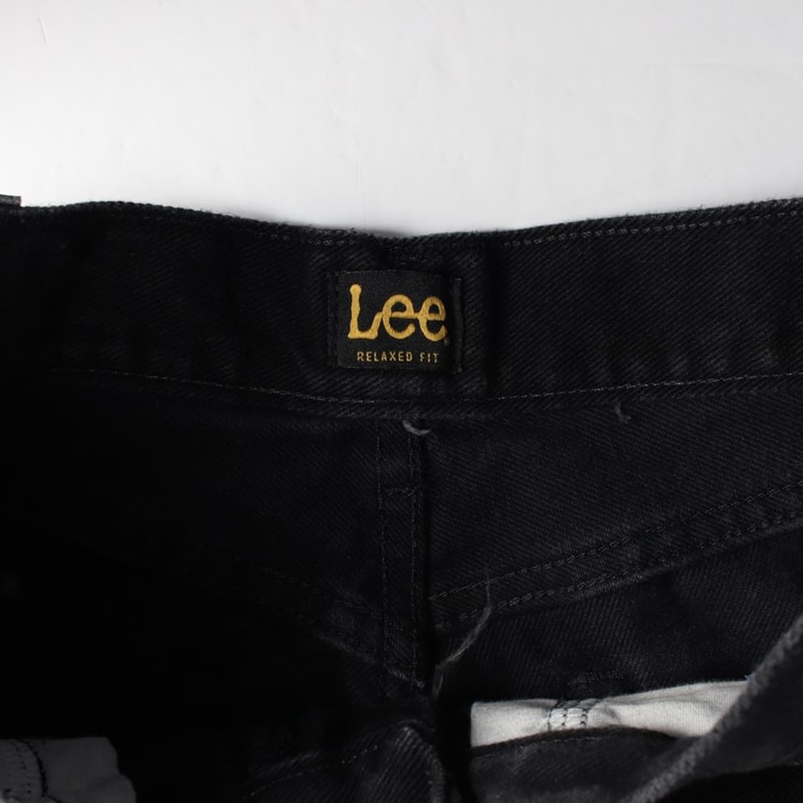 Lee 릴렉스핏 흑청 블랙 데님팬츠 30 상품이미지6