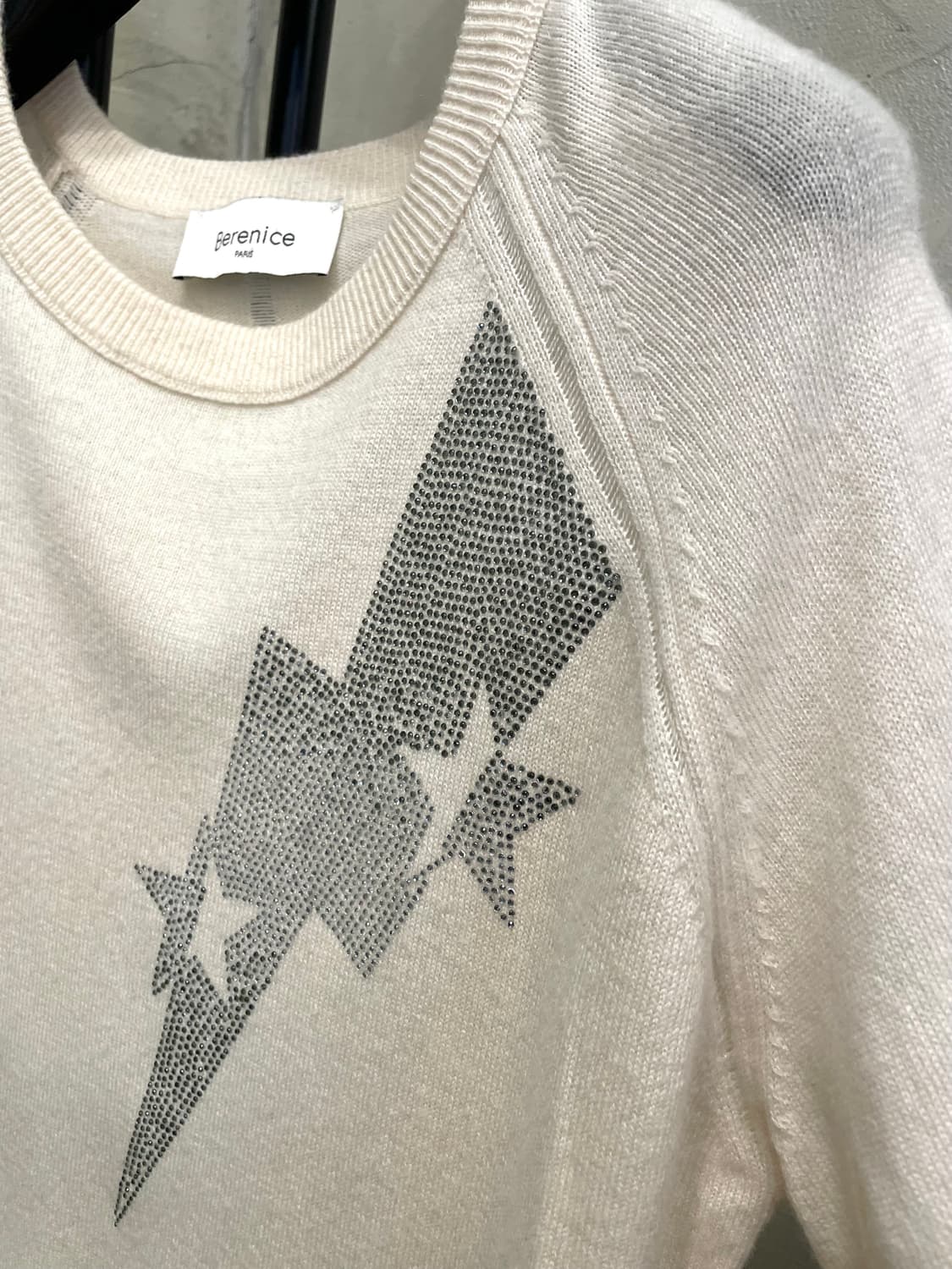 berenice 아이보리 비즈 봄 니트 55~66 상품이미지2