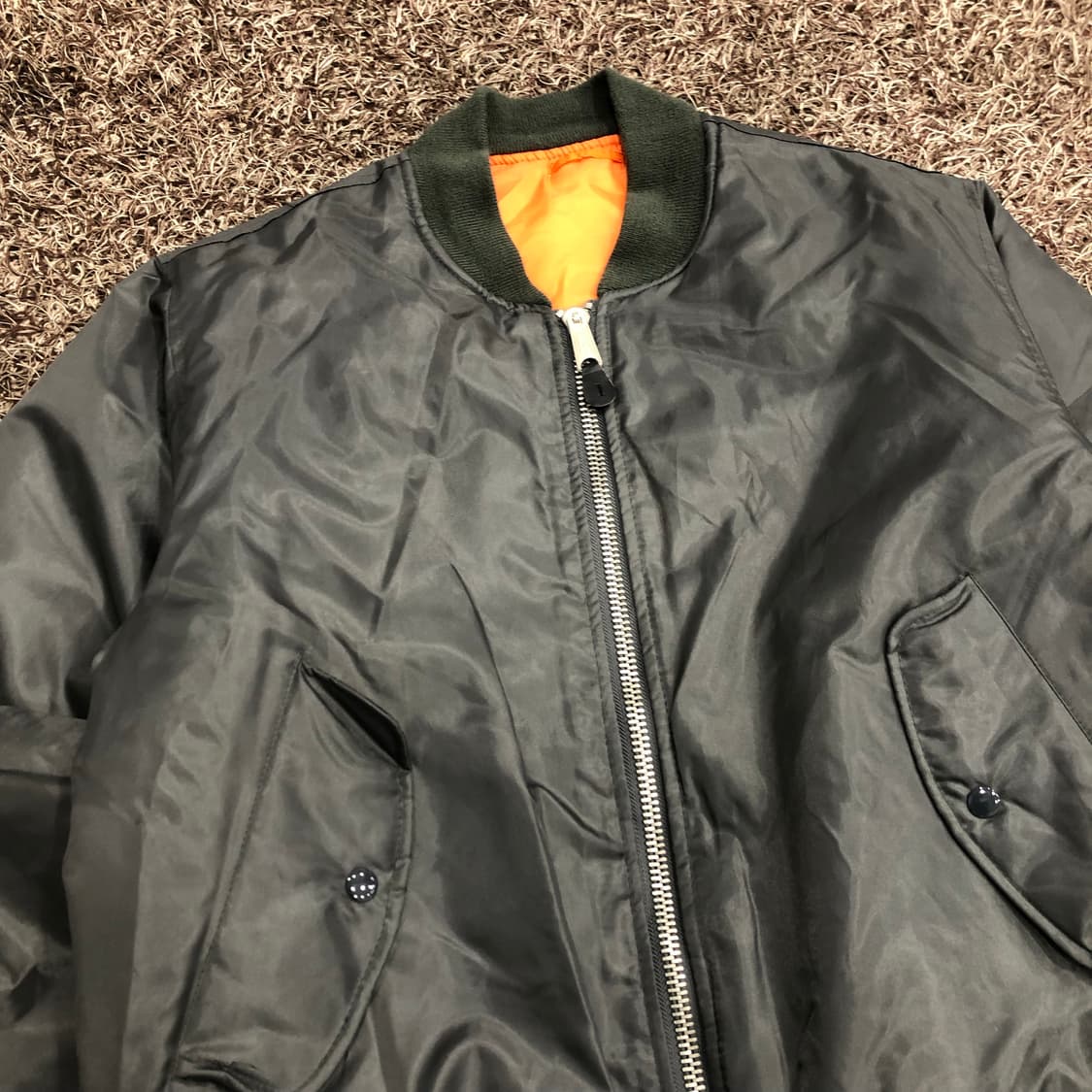 로스코 리버시블 나일론 봄버 MA-1 플라이트 항공 점퍼 상품이미지2