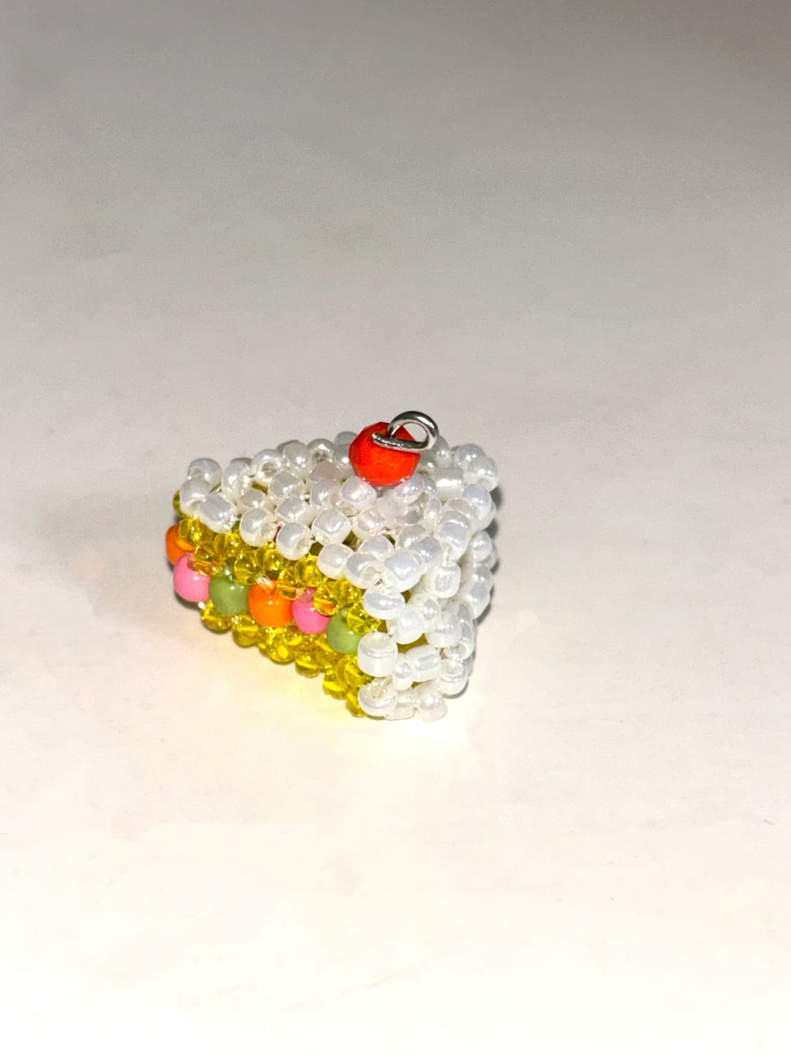 Handmade 비즈 조각케이크 키링 상품이미지3