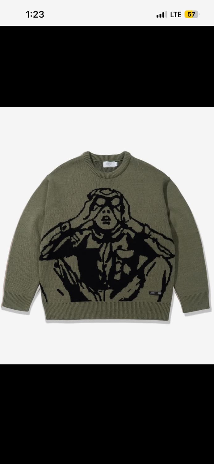 크리틱 SCOUTS BOY 니트 Khaki L 상품이미지1