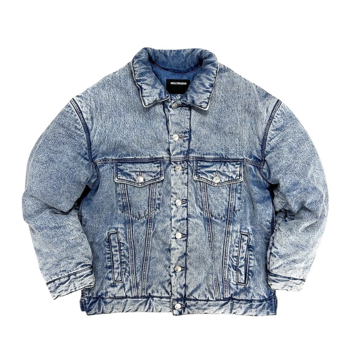 인터섹션 데님 패디드 자켓(0) 상품이미지1