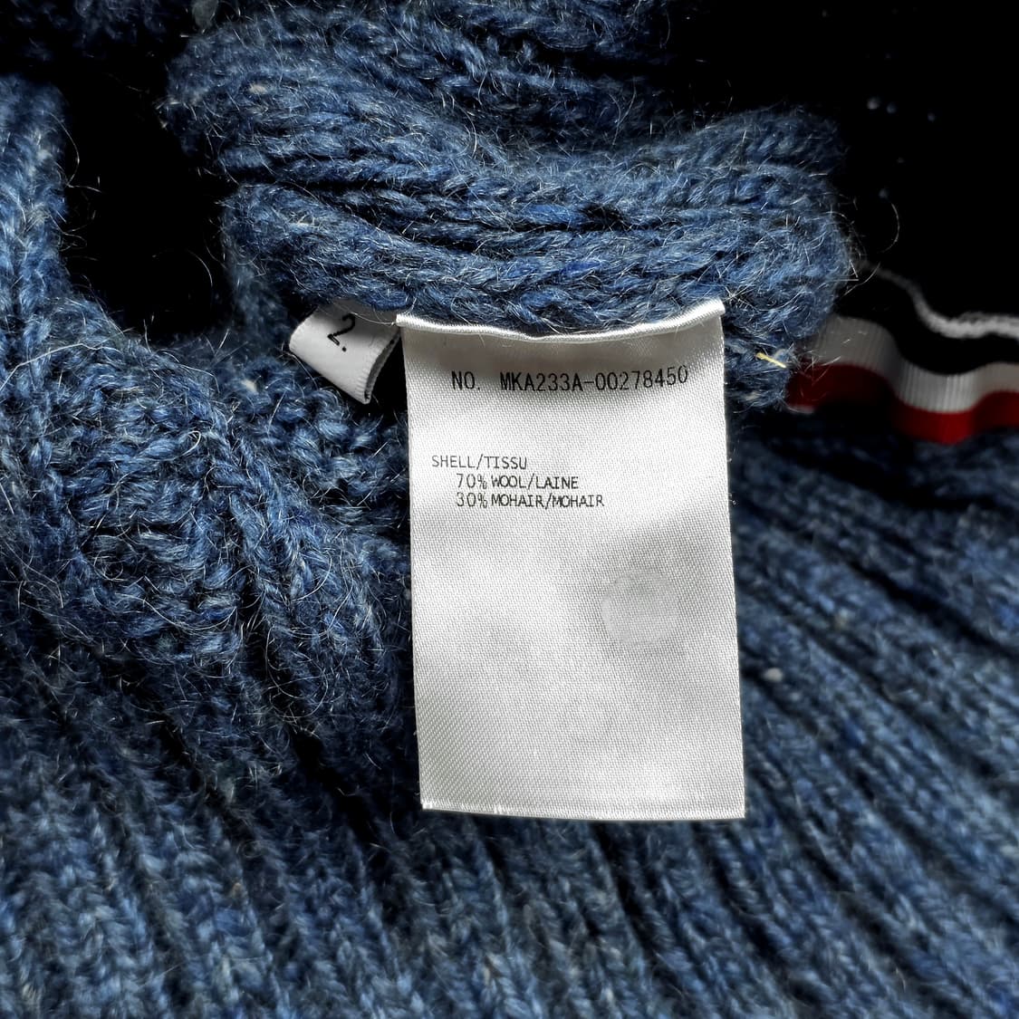 톰브라운 4바 모헤어 아란 케이블 니트 상품이미지6