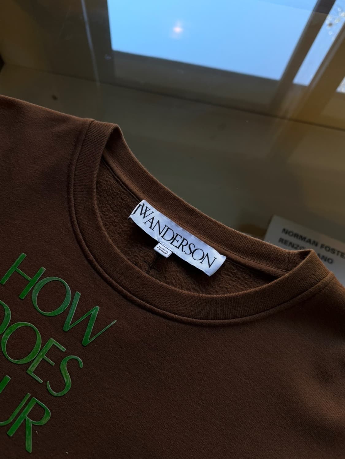 JW Anderson 조나단 앤더슨 그래픽 맨투맨 100~105 상품이미지6