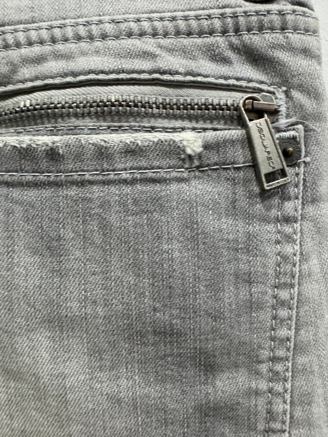 디스퀘어드2 남성 데미지 청바지 48 정품 상품이미지5