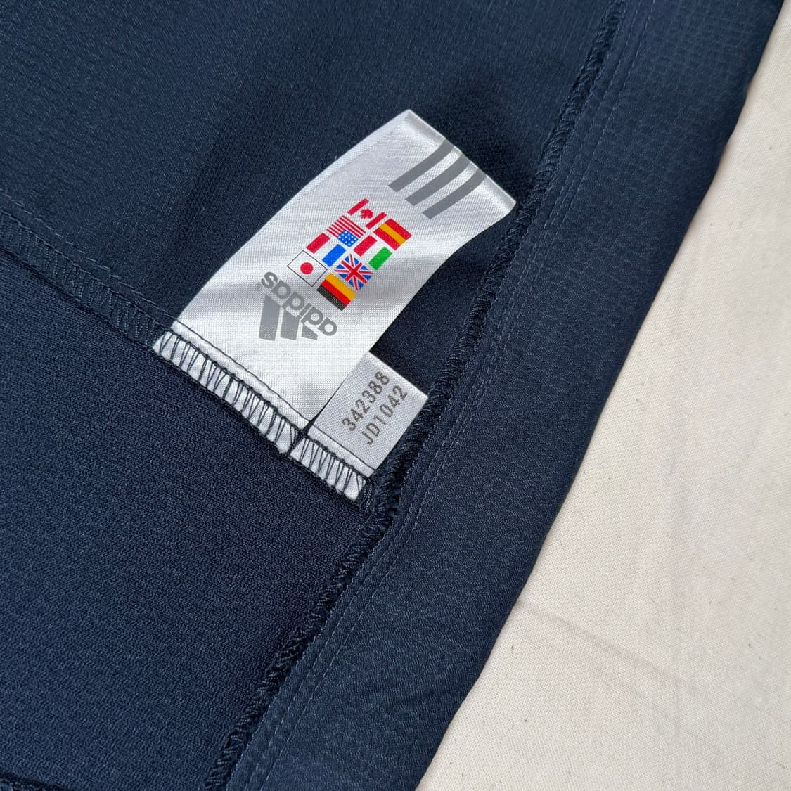 08-09 아디다스 일본 축구 국가대표 트랙탑 집업 어센틱 유니폼 상품이미지7